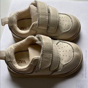 Zara Kids Cream Sneakers